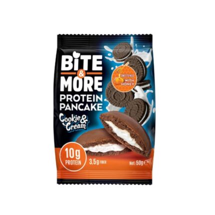 Bite & More Protein Pancake Brown Bread Cookie Cream Sweetened With Honey 50grms