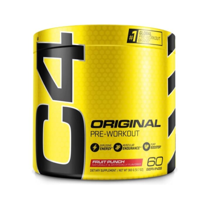 C4 Original Pre Workout - Fruit Punch, 60 Servings (360g) - Image 1