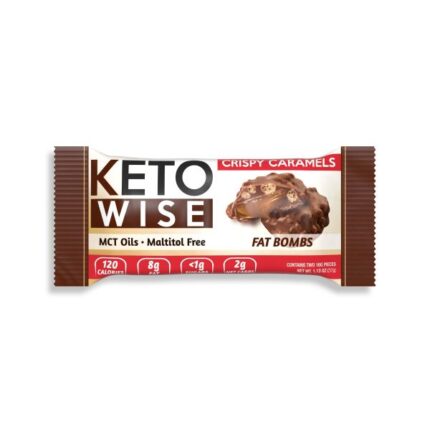 KETO WISE CRISPY CARAMEL 32grms