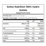 Scitec Nutrition Hydro Isolate Vanilla (2kg) - Image 2