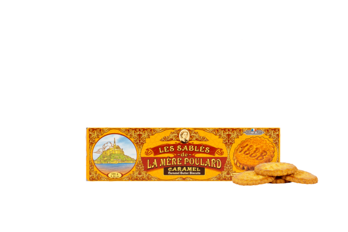 LA MERE POULARD - CARAMEL BUTTER BISCUITS 125 G - Image 1