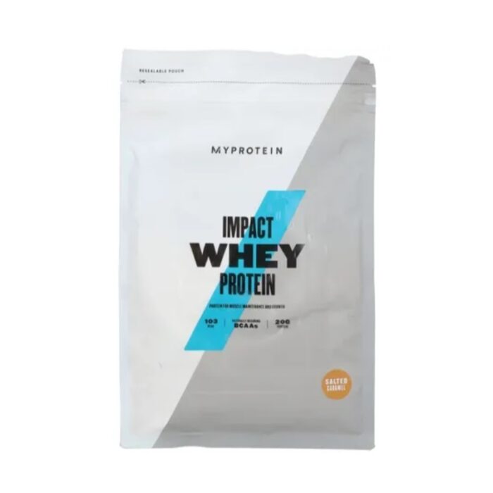 My Protein, Isolate Impact, Whey Protein, Naturally Occuring BCAA`s, Salted Caramel, 2.5 kg - Image 1