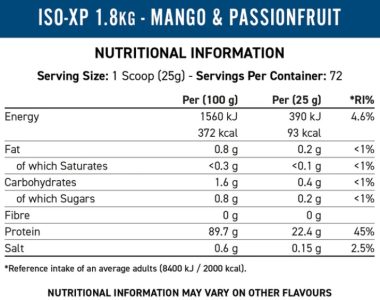 Applied Nutrition ISO-XP Vanilla - Image 2