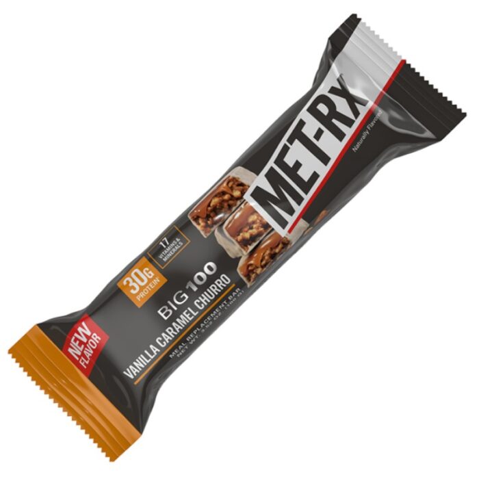 MET-Rx, Big 100, Vanilla Caramel Churro, 100 g - Image 1