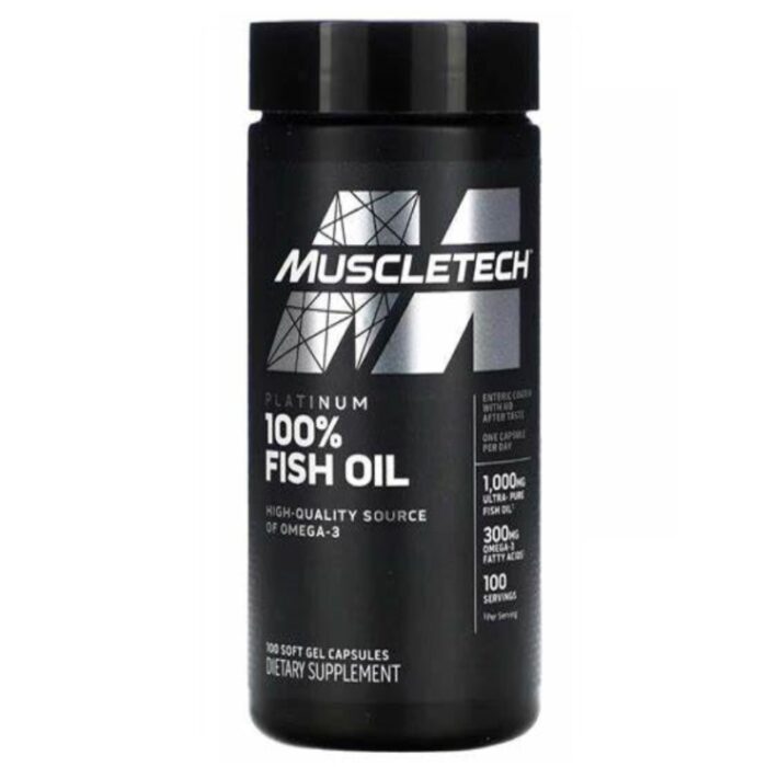 Muscletech Platinum Fish Oil - Image 1