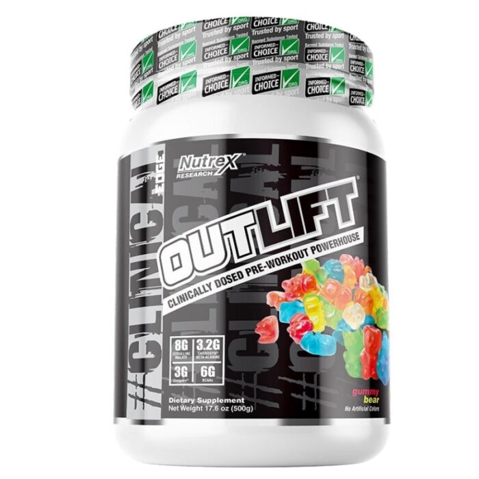 Nutrex OutLift Gummy Bear Pre-Workout - Image 1