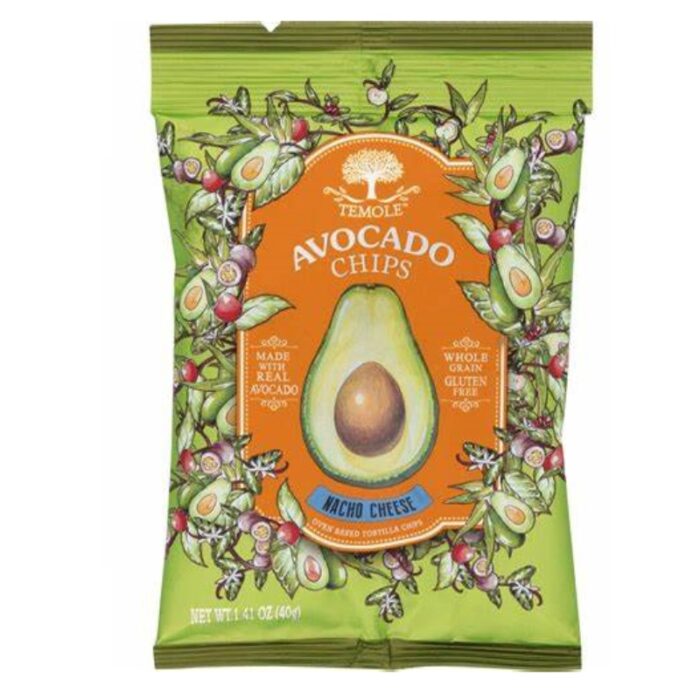 Temole Avocado Nacho Cheese Chips - Image 1