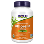 Now Chlorella 500mg Organic Tablets