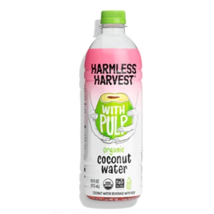 Harmless Harvest Organic Coconut Water with Pulp - Image 1