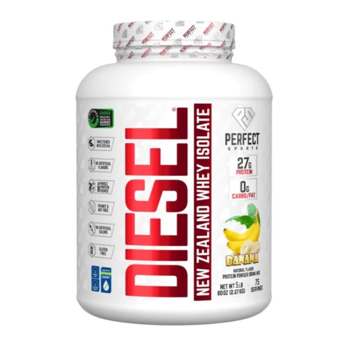 Perfect Sports Diesel New Zealand Whey Isolate Banana - Image 1