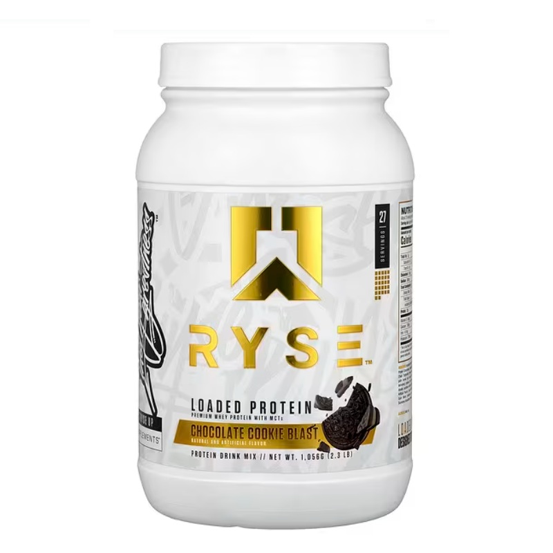 Ryse-LoadedProtein-ChocolateCookieBlast Ryse Loaded Protein Powder Chocolate Cookie Blast - Image 1