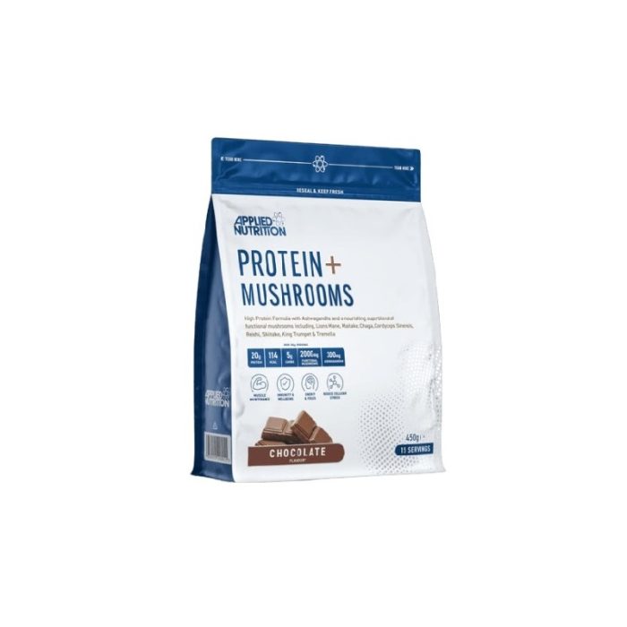 Applied Nutrition Protein + Mushrooms, Chocolate Flavour - Image 1