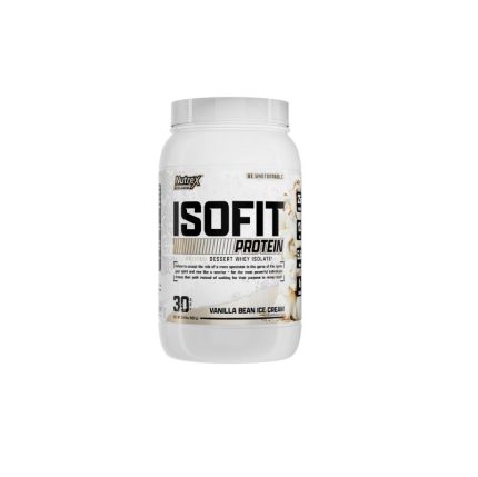 Nutrex Isofit Whey Isolate Powder, Vanilla Bean Ice Cream