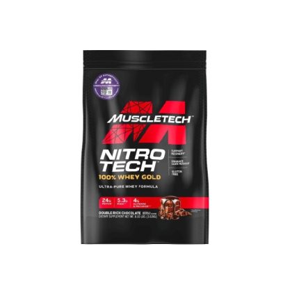 Muscletech Nitro Tech Whey Gold, Double Rich Chocolate