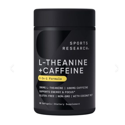 Sports Research L-Theanine + Caffeine