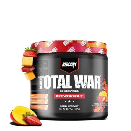 Total War PreWorkout Strawberry Mango Flavor