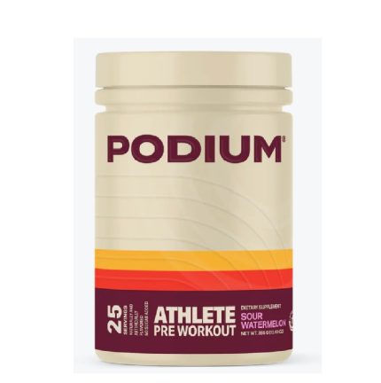 Podium Athlete Pre-Workout Sour Watermelon Flavor