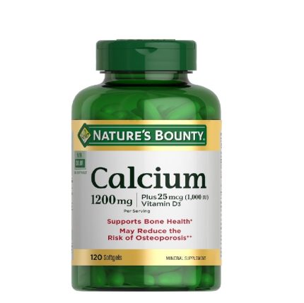 Nature's Bounty Calcium Plus 25 mcg + Vitamin D3