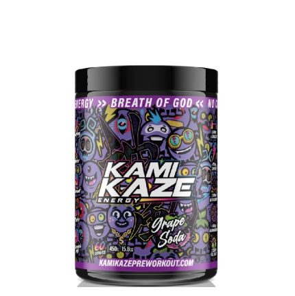 Kami Kaze PreWorkout Grape Soda Flavor