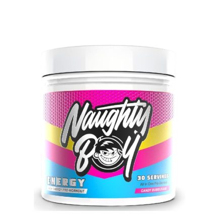 Naughty Boy Energy PreWorkout Candy Bubblegum Flavor