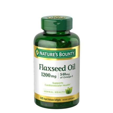 Nature's Bounty Flaxseed Oil