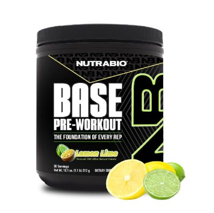 Nutrabio Pre-Workout Lemon Lime Flavor