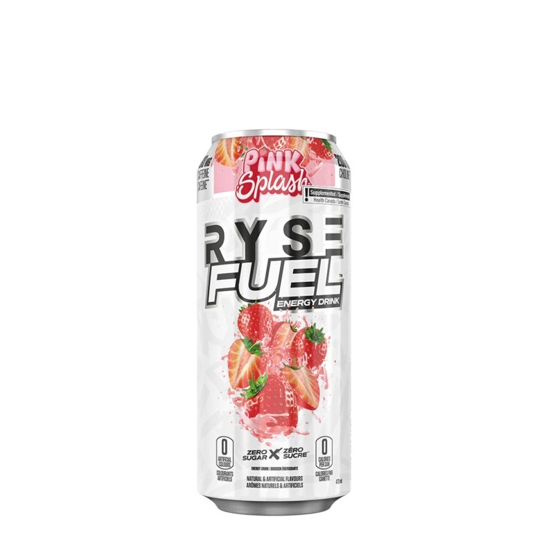 Ryse fuel RYSE Fuel Energy Drink Pink Splash Flavor - Image 1