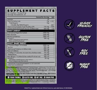 GHOST Legend Pre-Workout Powder Welch's Grape Flavor - Image 2