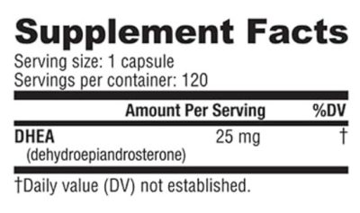 NutraBio DHEA - Image 2