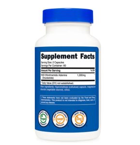 Nutricost NAD+ 120 Caps - Image 2
