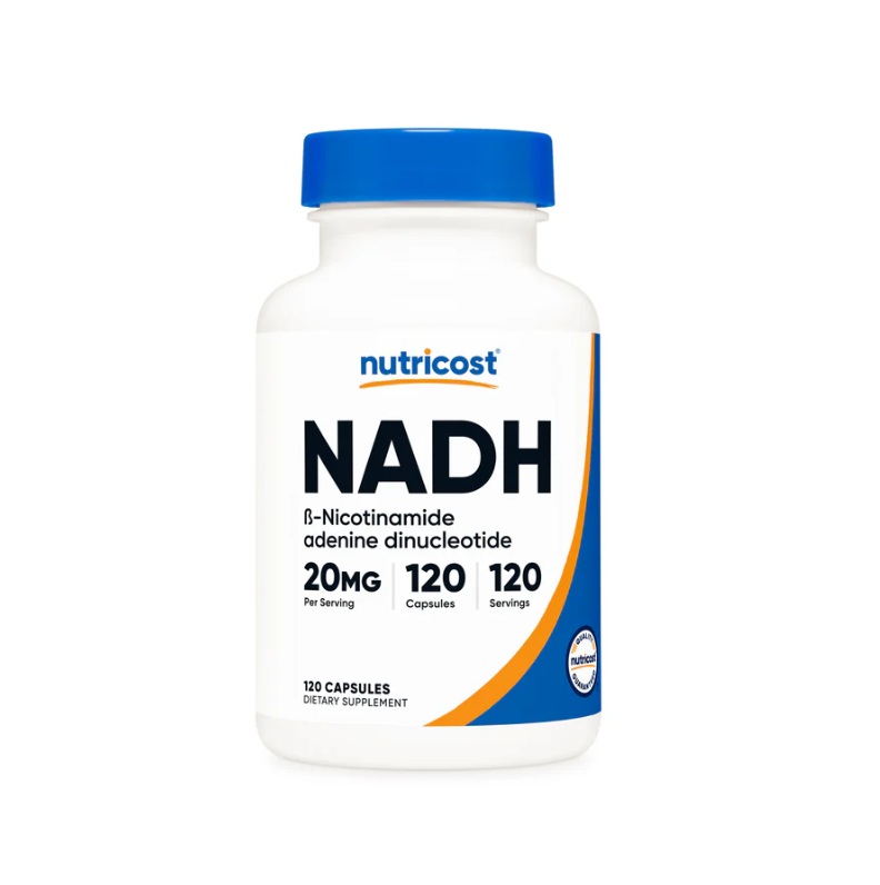 NT- NADH 120 Caps Nutricost NADH 120 Caps - Image 1