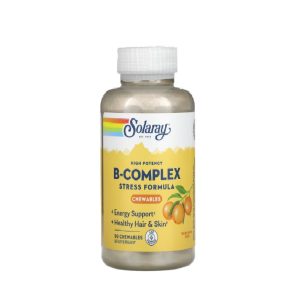 Solaray High Potency B-Complex Natural Orange 50 Chewables
