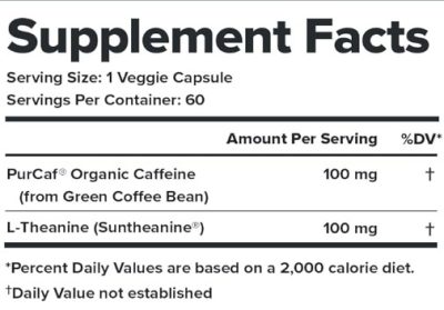 LEGION Peak Caffeine and L Theanine - Image 2