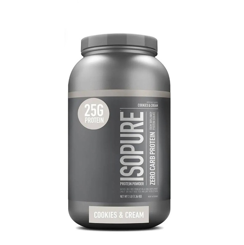 cookies Isopure Zero Carb Protein, Cookies and Cream Flavor - Image 1