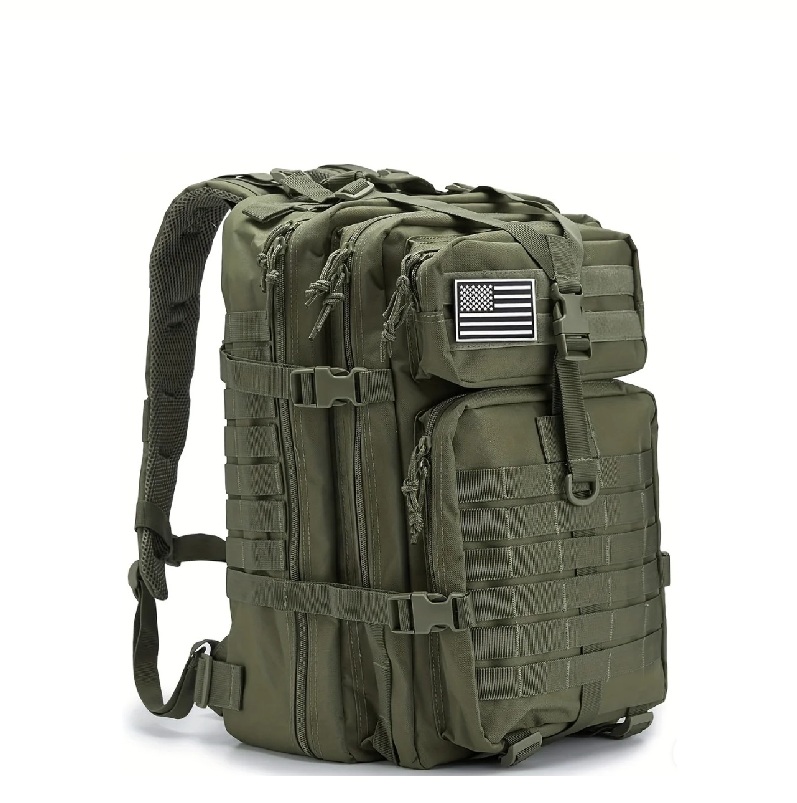 Green Bag 45L Tactical Survival Backpack Army Green - Image 1