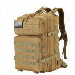 45L Tactical Survival Backpack Army Brown