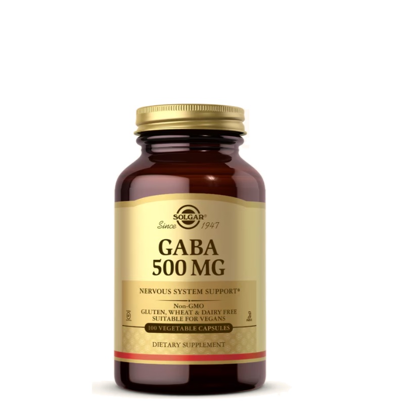 ddddddddddddddddd GABA 500 mg Vegetable 100 Capsules - Image 1