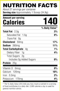 RYSE Loaded Protein Powder - Blueberry Muffin Flavor - Image 2