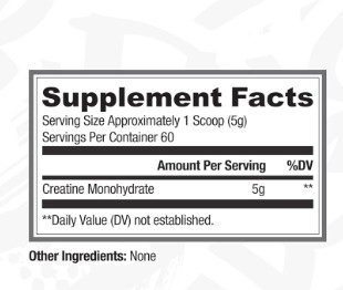 RYSE Creatine Monohydrate Powder - Unflavored - Image 2