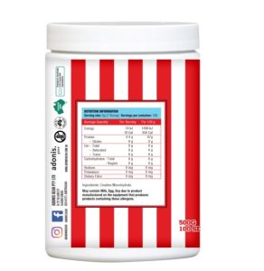 Adonis Pure Creatine Monohydrate Unflavoured 500g - Image 2