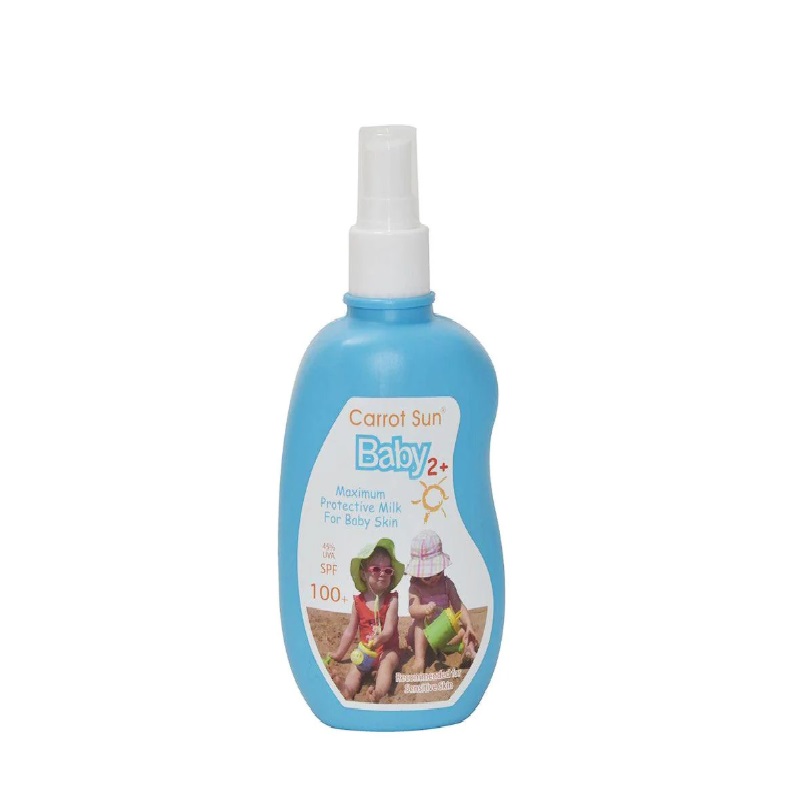 ddd Carrot Sun Baby 2+ Protection Milk 200ml - Image 1