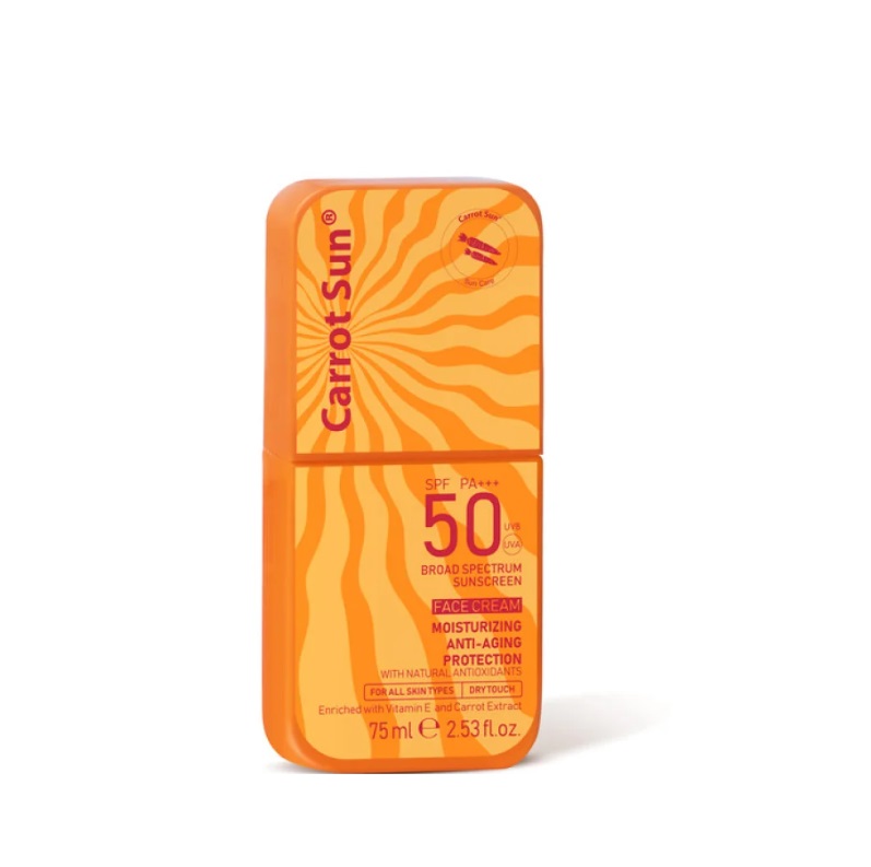 ddddddddddd Carrot Sun Face Cream Sunscreen SPF 50+ 75Ml - Image 1