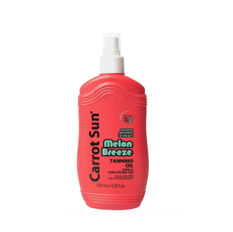 fffffffffffffff Tanning Oil Spray Watermelon breeze By Carrot Sun 200ml - Image 1