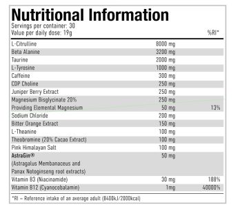 Per4m Pre Workout Powder Watermelon Lemonade Flavor - Image 2
