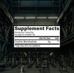 Raw Creatine Monohydrate Unflavored 100 Servings - Image 2