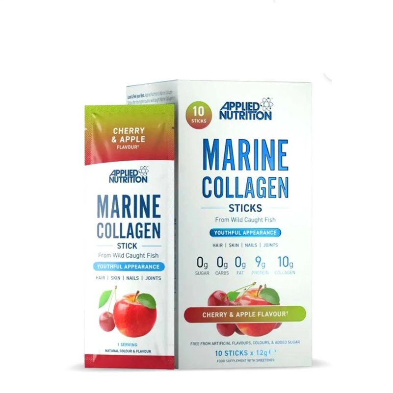 cherry Applied Nutrition Marine Collagen Sticks Cherry-Apple Flavor - Image 1