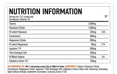 Per4m Hydrate Electrolyte Mix Powder Coconut Flavor - Image 2