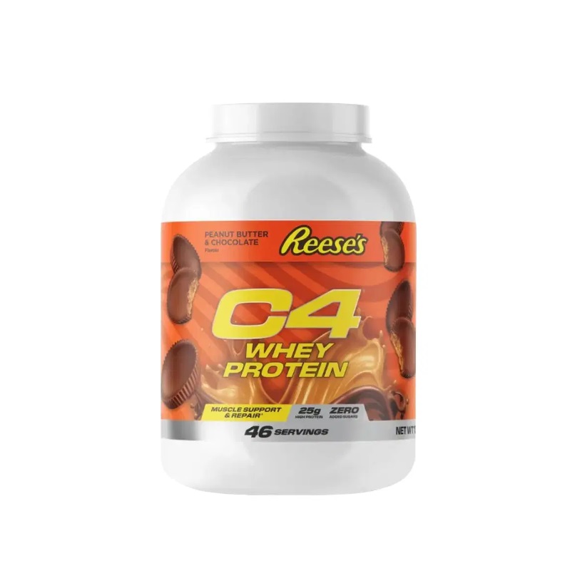dd C4 Whey Protein Reeses Peanut Butter And Chocolate 46 Servings - Image 1