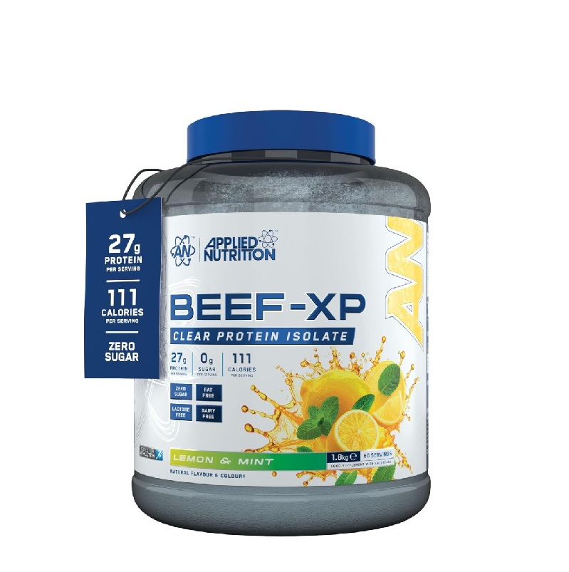 lulu Applied Nutrition Clear Beef Protein Isolate Powder Lemon & Mint Flavor - Image 1