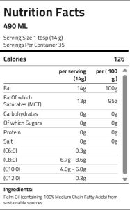 Applied Nutrition Mct Oil - Image 2